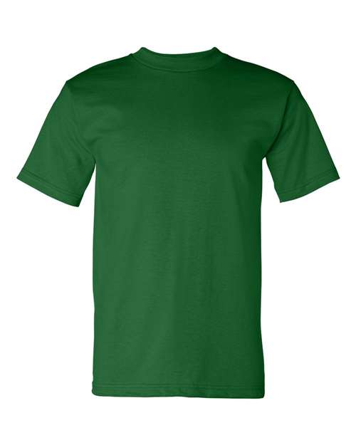 Bayside USA-Made Heavyweight T-Shirt - Kelly Green - Bayside 5100 Bayside Kelly Green S