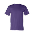 Bayside Unisex USA-Made Heavyweight T-Shirt - Purple - Bayside 5100 Bayside Purple S