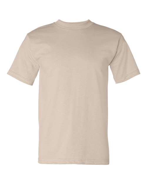 Bayside USA-Made Heavyweight T-Shirt - Sand - Bayside 5100 Bayside Sand S