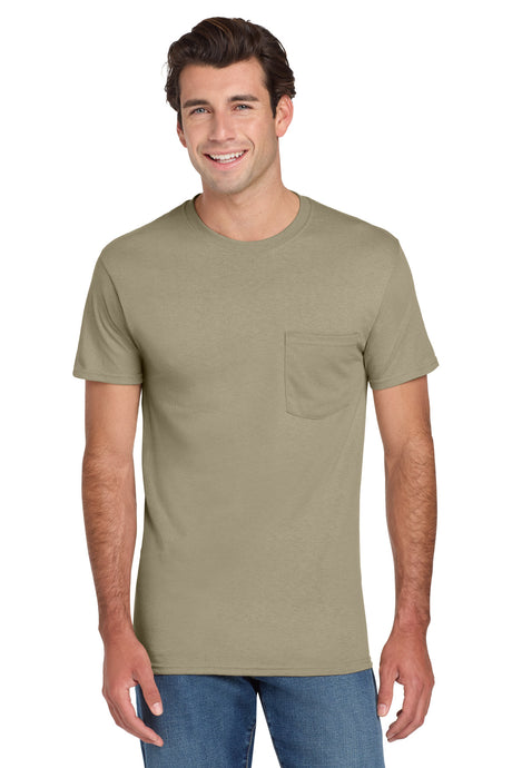 Jerzees ®  -  Dri-Power ®  50/50 Cotton/Poly Pocket T-Shirt.  29MP - Jerzees 29MP