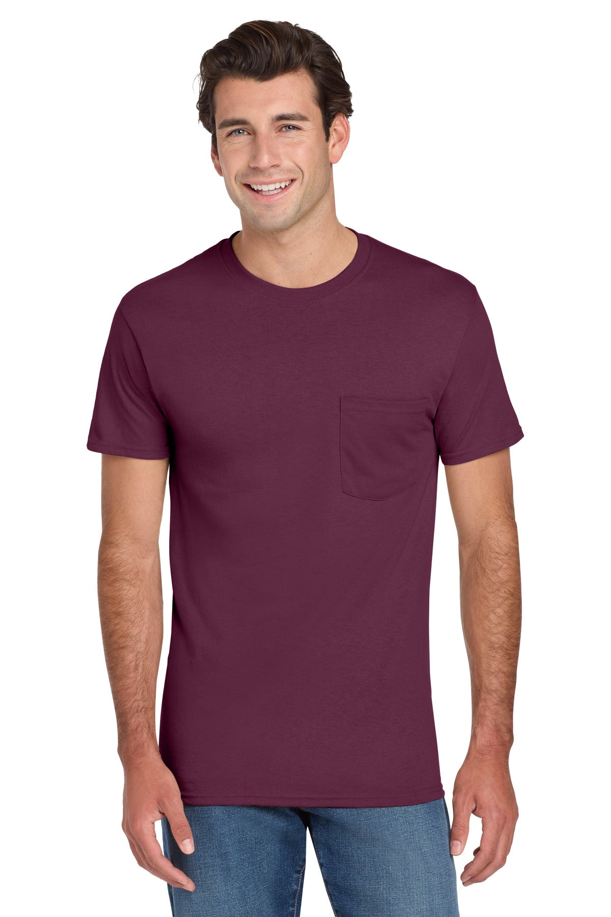Jerzees ®  -  Dri-Power ®  50/50 Cotton/Poly Pocket T-Shirt.  29MP - Jerzees 29MP