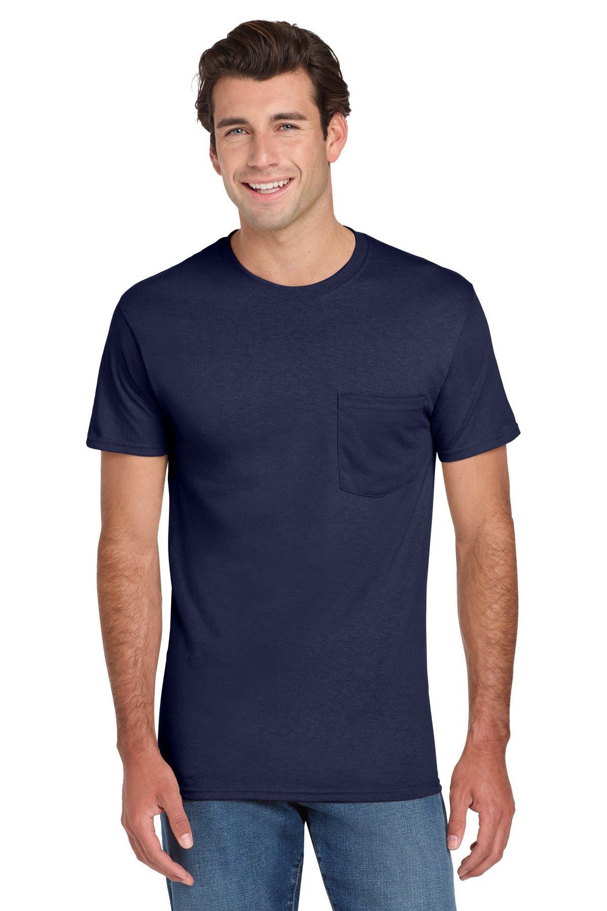 Jerzees ®  -  Dri-Power ®  50/50 Cotton/Poly Pocket T-Shirt.  29MP - Jerzees 29MP
