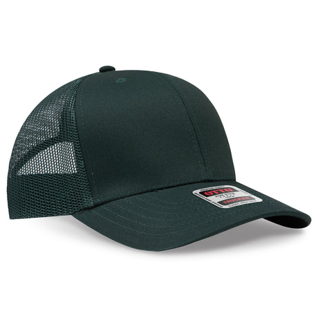 OTTO CAP® 6 Panel Mid Profile Mesh Back Trucker Hat OTTO 30-287