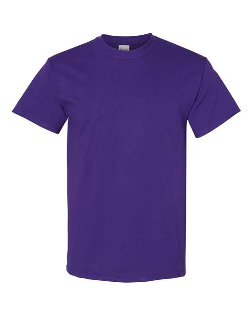 Gildan Heavy Cotton™ T-Shirt - Purple - Gildan 5000 Gildan Purple S