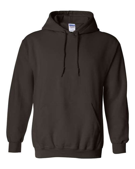 Gildan Heavy Blend™ Hooded Sweatshirt - Dark Chocolate - Gildan 18500 Gildan Dark Chocolate S