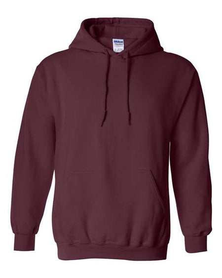 Gildan Heavy Blend™ Hooded Sweatshirt - Maroon - Gildan 18500 Gildan Maroon S