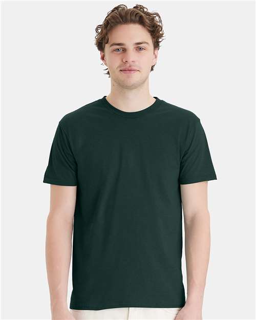 Hanes Perfect-T T-Shirt - Deep Forest - Hanes 4980 Hanes