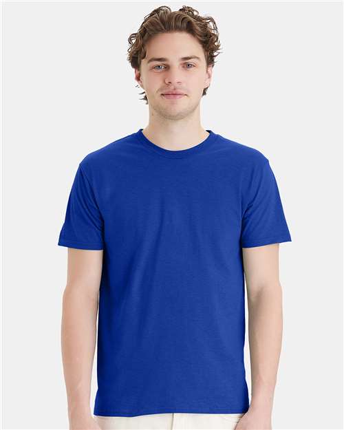 Hanes Perfect-T T-Shirt - Deep Royal - Hanes 4980 Hanes