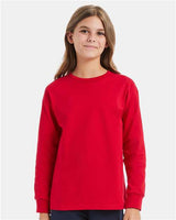 Hanes Youth Authentic Long Sleeve T-Shirt - Hanes 5546