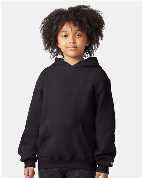 Champion S790 Youth Powerblend Hooded Sweatshirt