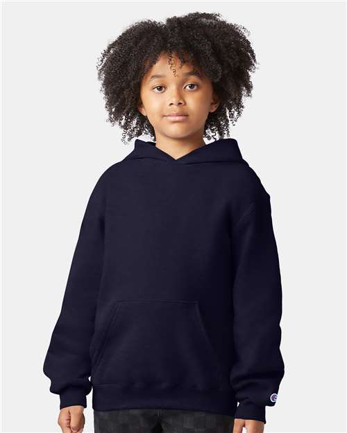 Champion S790 Youth Powerblend Hooded Sweatshirt
