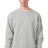 Royal Apparel 3040 Unisex Fashion Fleece Oversize Crew Sweatshirt - Heather Grey
