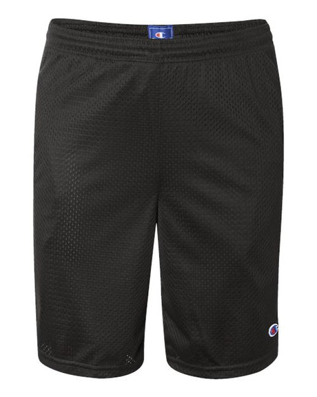 Champion S162 Unisex 9" Mesh Shorts with Pockets