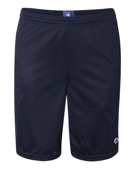 Champion S162 Unisex 9" Mesh Shorts with Pockets