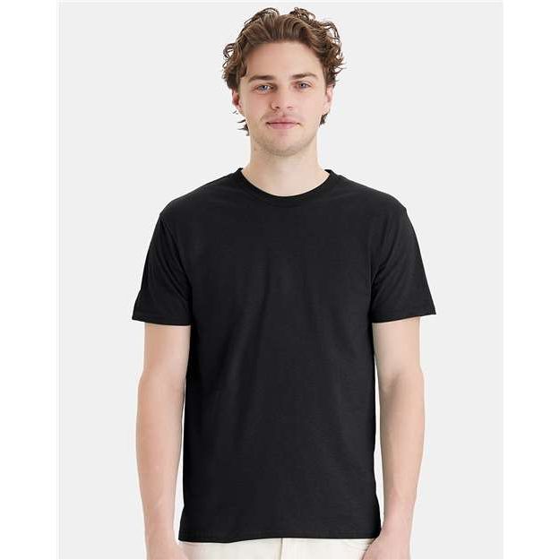 Hanes Perfect-T T-Shirt - Black - Hanes 4980 Hanes Black S