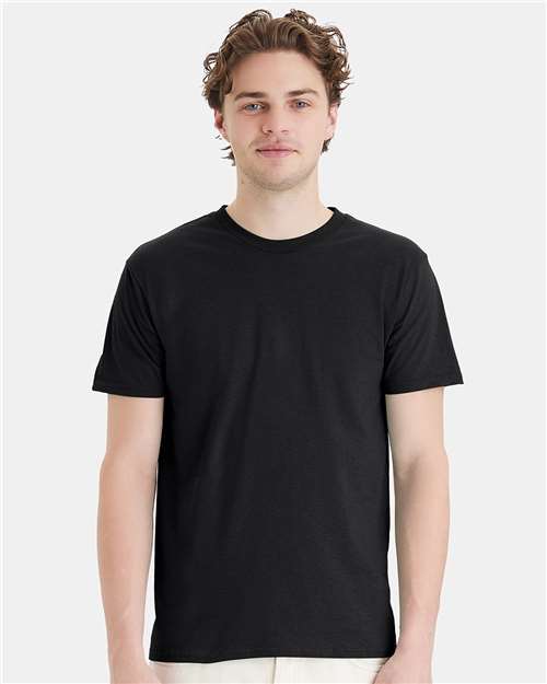 Hanes Perfect-T T-Shirt - Black - Hanes 4980 Hanes Black S