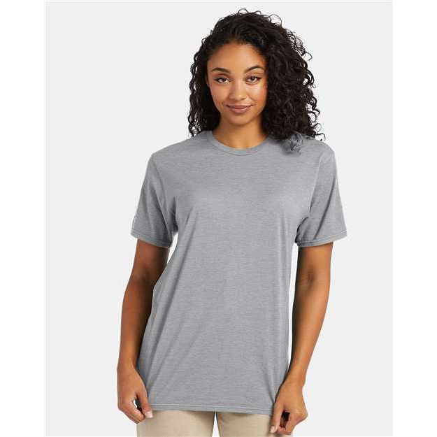 Hanes Perfect-T T-Shirt - Light Steel - Hanes 4980 Hanes