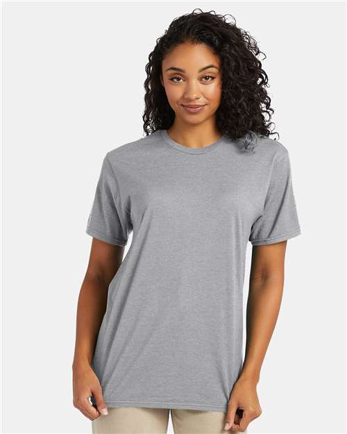 Hanes Perfect-T T-Shirt - Light Steel - Hanes 4980 Hanes