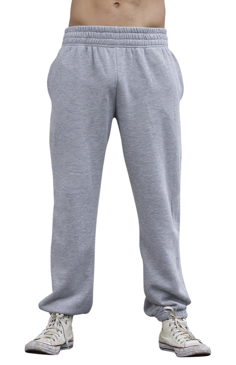 Royal Apparel 3054 Unisex Fashion Fleece Lounge Sweatpant - Heather Grey
