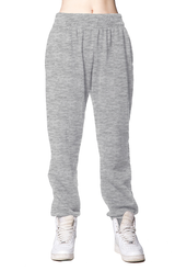 Royal Apparel 3054 Unisex Fashion Fleece Lounge Sweatpant - Heather Grey