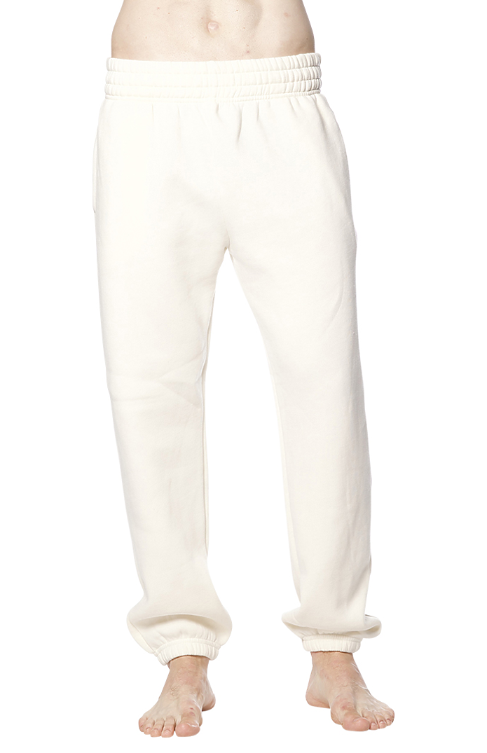 Royal Apparel 3054 Unisex Fashion Fleece Lounge Sweatpant - Natural