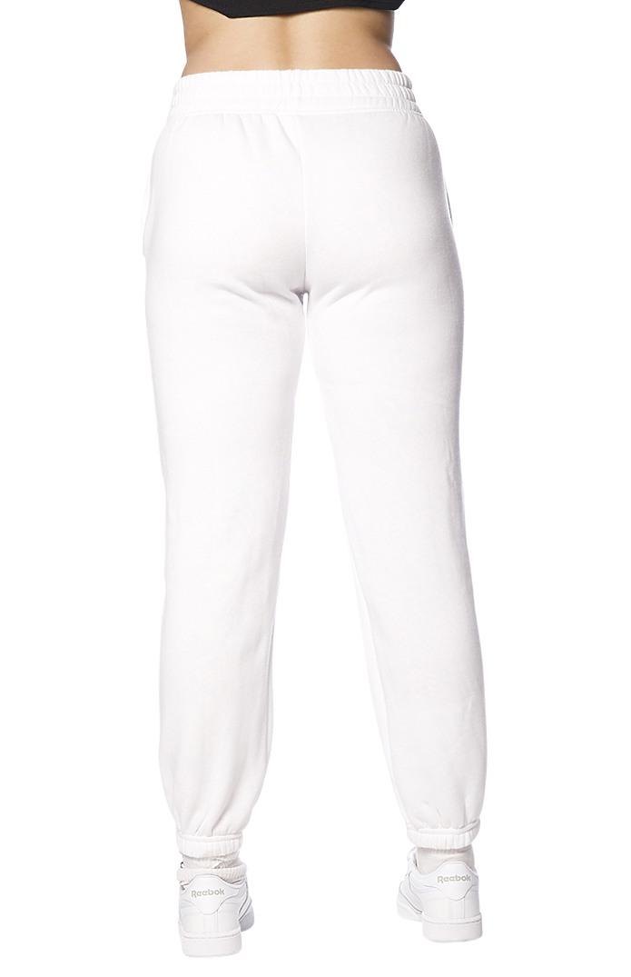 Royal Apparel 3054 Unisex Fashion Fleece Lounge Sweatpant - White