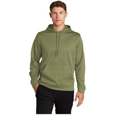 Mens Sport-Wick Fleece Hooded Pullover DRI-EQUIP