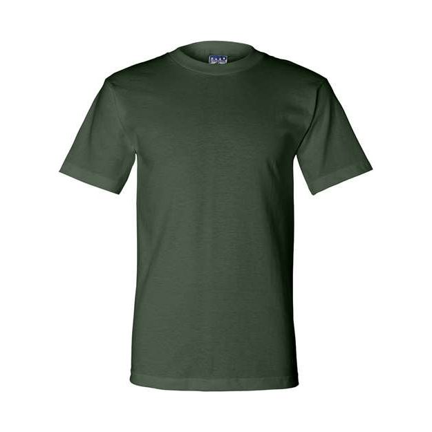 Bayside Unisex Union-Made T-Shirt - Forest Green - Bayside 2905 Bayside Forest Green S
