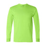 Bayside Unisex Union-Made Long Sleeve T-Shirt - Bayside 2955 Bayside Lime Green S