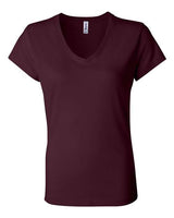 BELLA + CANVAS Women’s Jersey V-Neck Tee - BELLA + CANVAS 6005