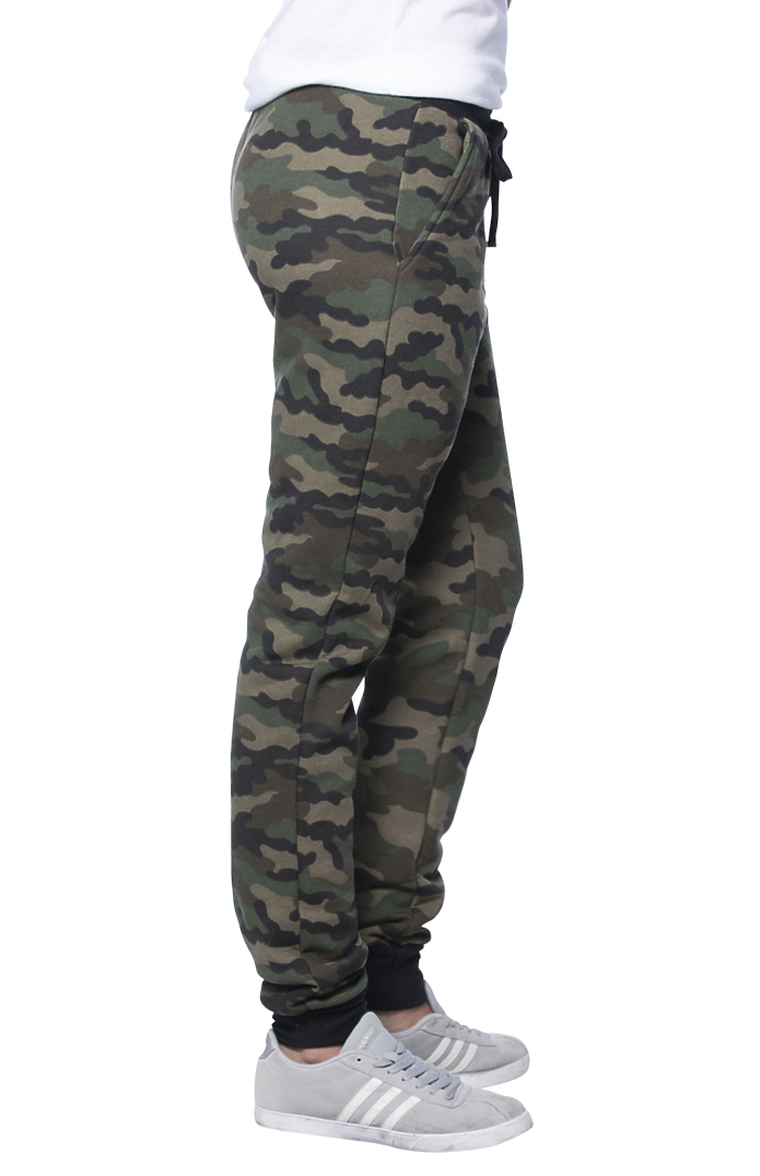 Royal Apparel 3070CMO Unisex Camo Fleece Jogger Pant - Camo