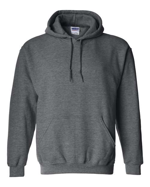 Gildan Heavy Blend™ Hooded Sweatshirt - Dark Heather - Gildan 18500 Gildan Dark Heather XS