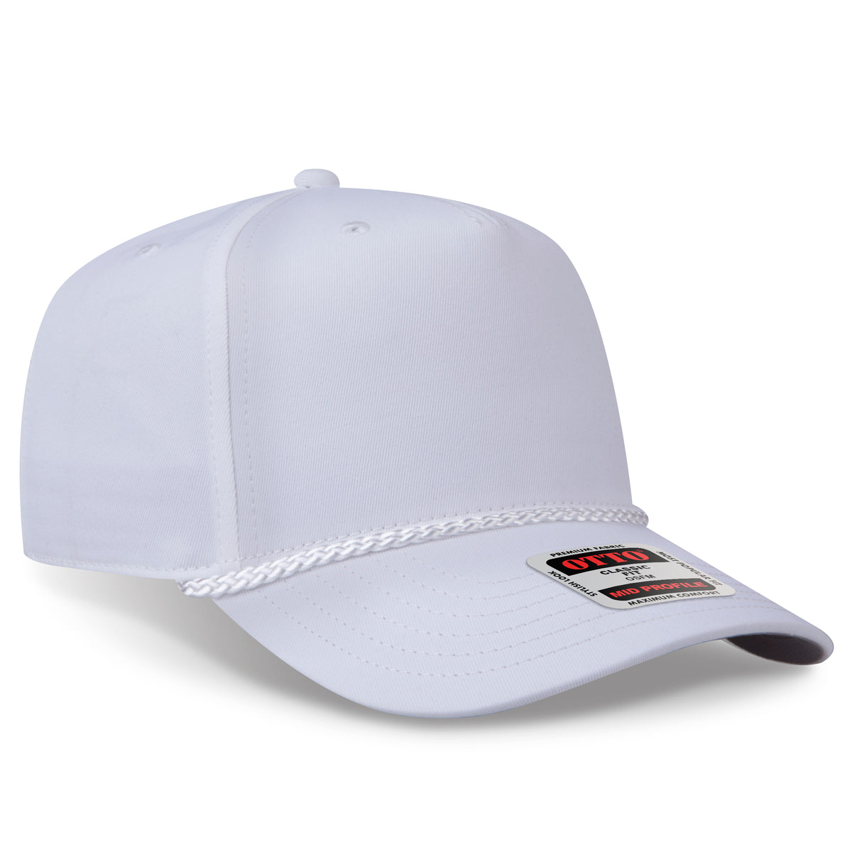 OTTO CAP® 5 Panel Mid Profile Baseball Cap OTTO 31-068