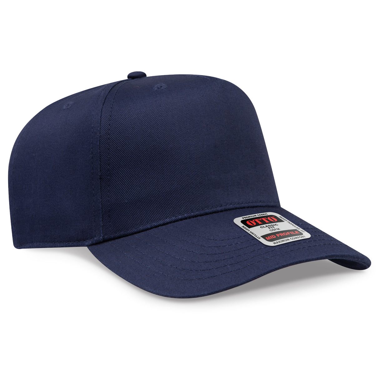 OTTO CAP 5 Panel Mid Profile Baseball Cap OTTO 31-069