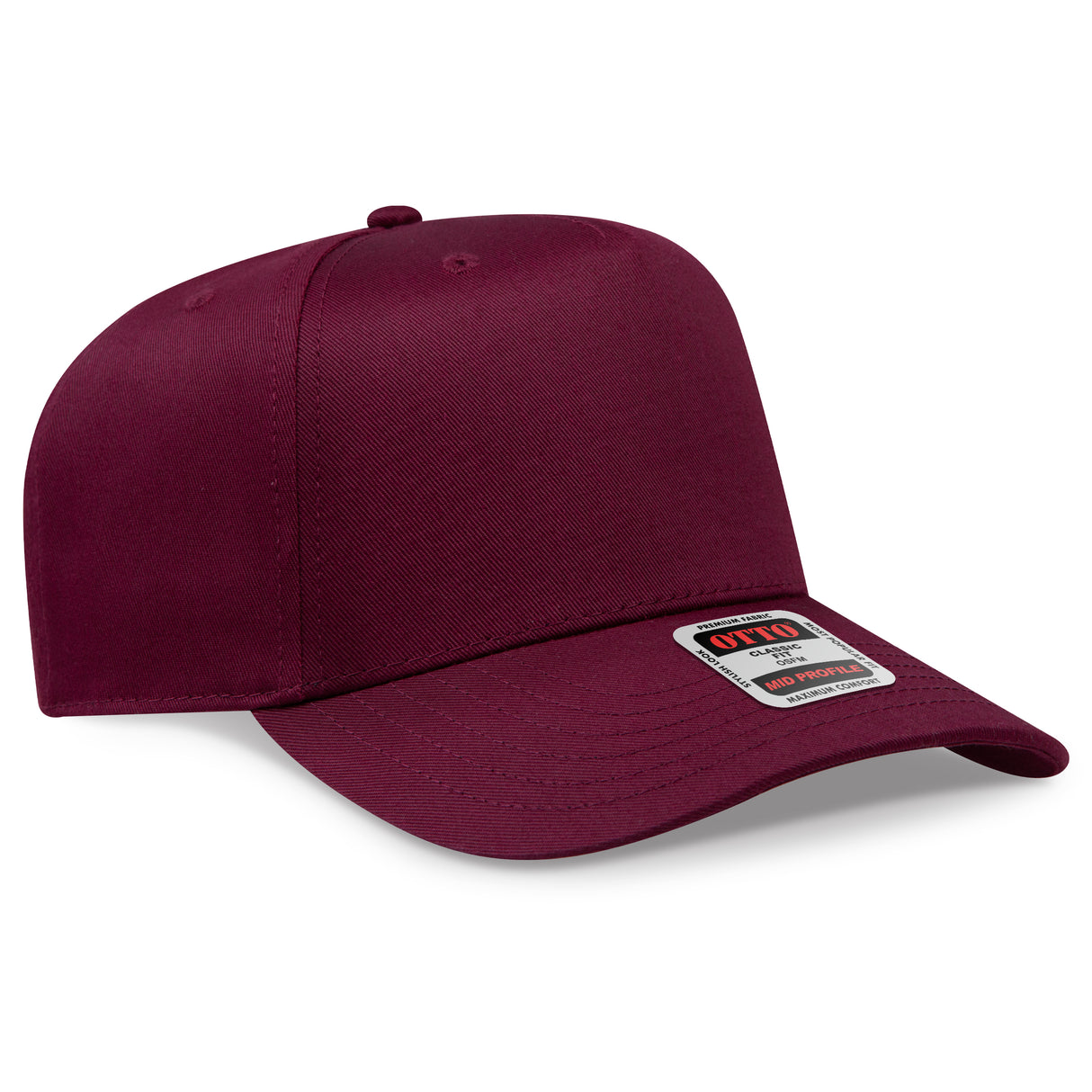 OTTO CAP® 5 Panel Mid Profile Baseball Cap OTTO 31-069