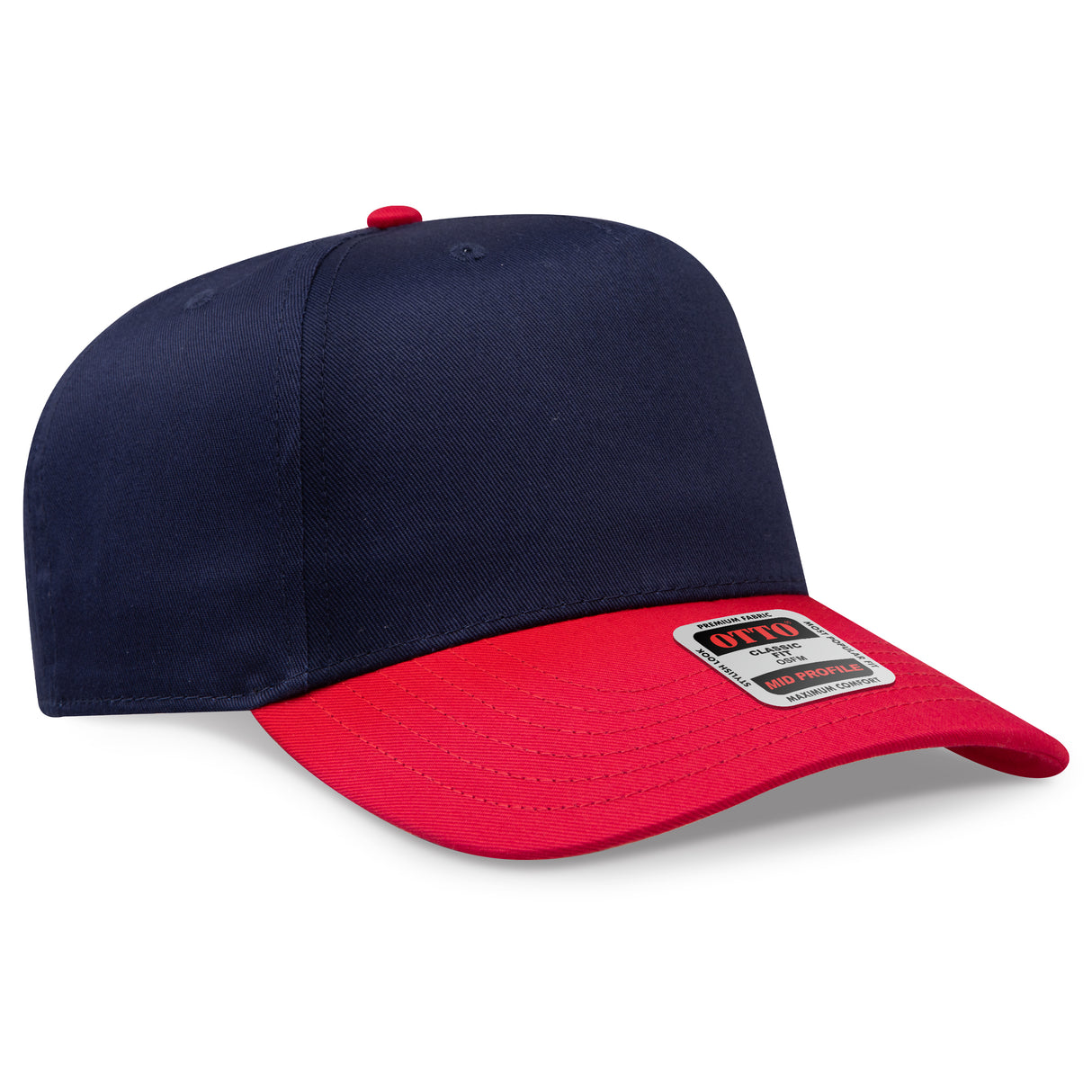 OTTO CAP® 5 Panel Mid Profile Baseball Cap OTTO 31-069
