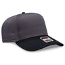 OTTO CAP 5 Panel Mid Profile Baseball Cap OTTO 31-069