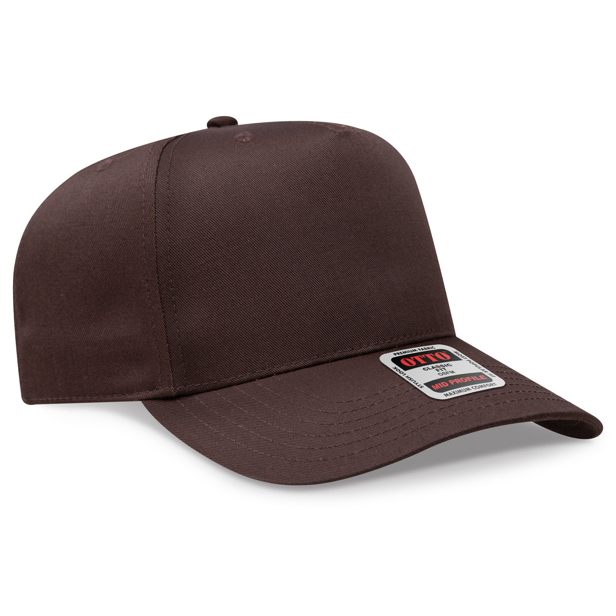 OTTO CAP® 5 Panel Mid Profile Baseball Cap OTTO 31-069