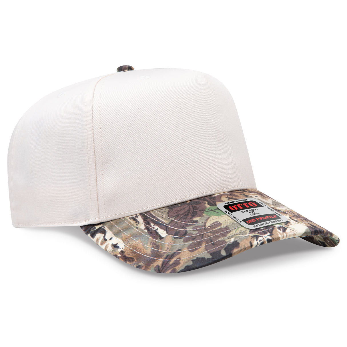 OTTO CAP® 5 Panel Mid Profile Baseball Cap OTTO 31-069