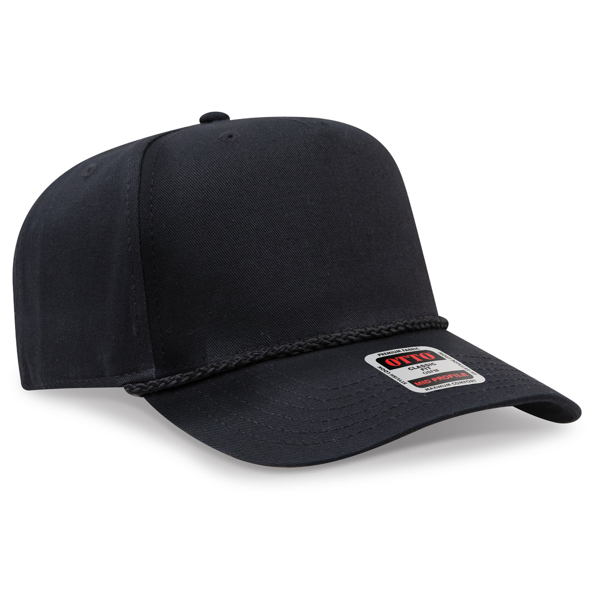 OTTO CAP® 5 Panel Mid Profile Baseball Cap OTTO 31-2