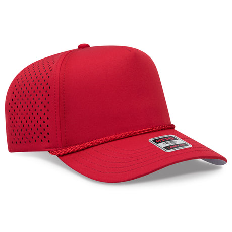 OTTO CAP® OTTO COMFY FIT® 5 Panel Mid Profile Perforated Baseball Cap OTTO 31-5