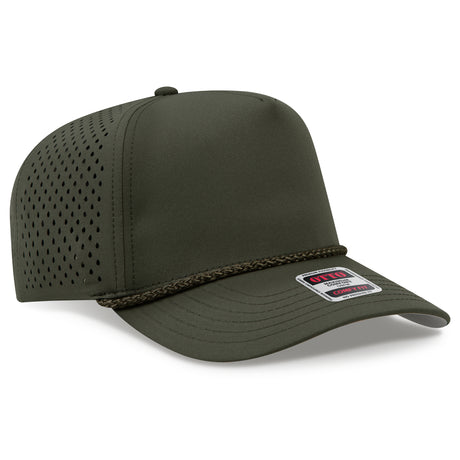 OTTO CAP® OTTO COMFY FIT® 5 Panel Mid Profile Perforated Baseball Cap OTTO 31-5