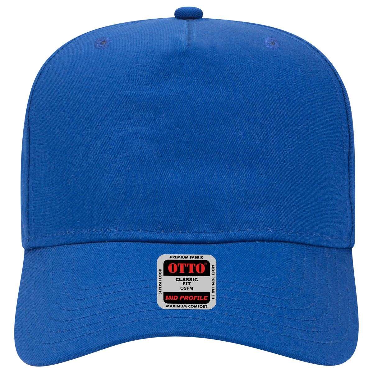 OTTO CAP 5 Panel Mid Profile Baseball Cap OTTO 31-538 Otto Cap