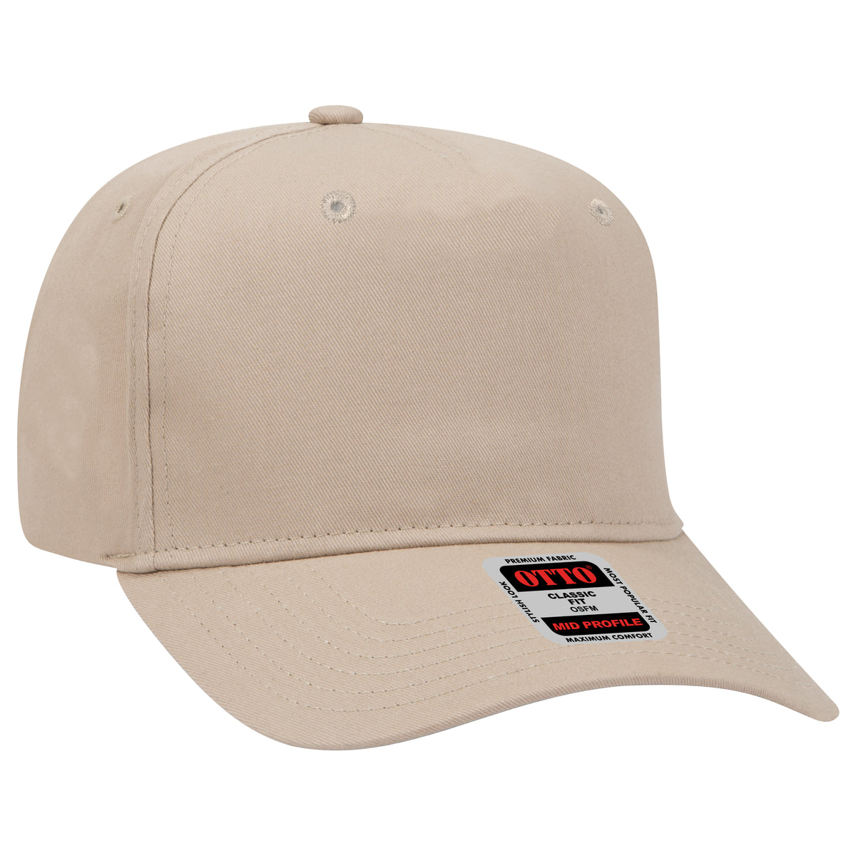 OTTO CAP® 5 Panel Mid Profile Baseball Cap OTTO 31-538