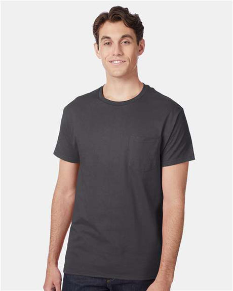 Hanes Men's Authentic Pocket T-Shirt - Hanes 5590