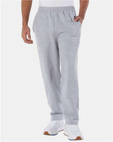 Champion P800 Men's Powerblend Open-Bottom Sweatpants with Pockets