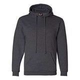 Bayside Unisex USA-Made Hooded Sweatshirt - Charcoal Heather - Bayside 960 Bayside