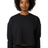 Royal Apparel 3112 Women's Fashion Fleece Crop - Black