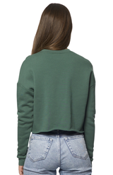Royal Apparel 3112 Women's Fashion Fleece Crop - 50/50 Pine