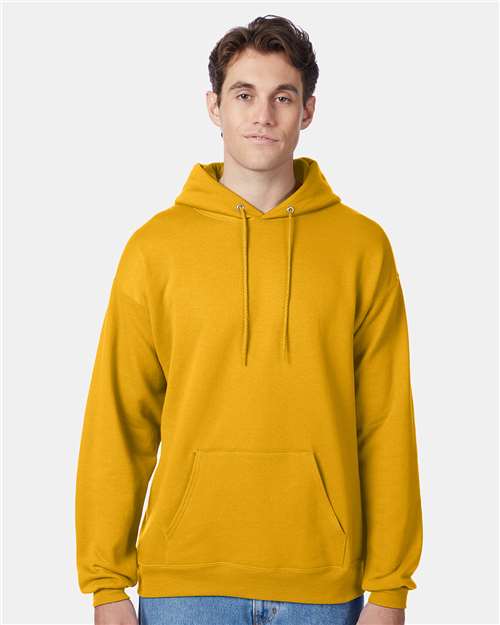 Hanes Ecosmart® Hooded Sweatshirt - Gold - Hanes P170 Hanes Gold S